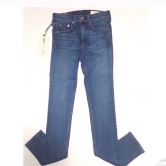 rag & bone / Jean High Rise Skinny Jeans Size 24 - Picture 1 of 7